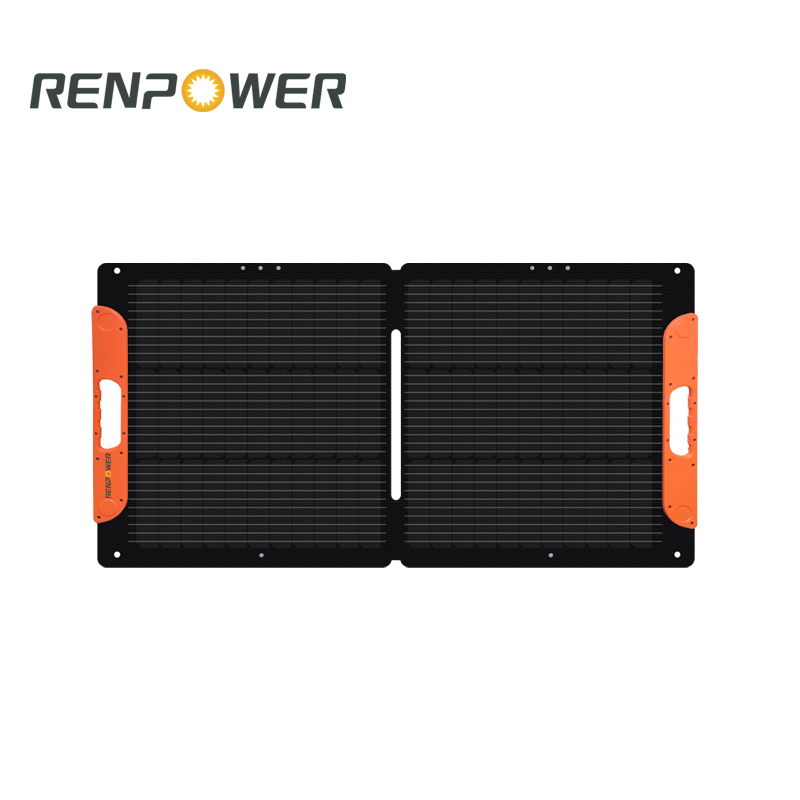 100W پورٹیبل اور فولڈ ایبل شمسی کمبل